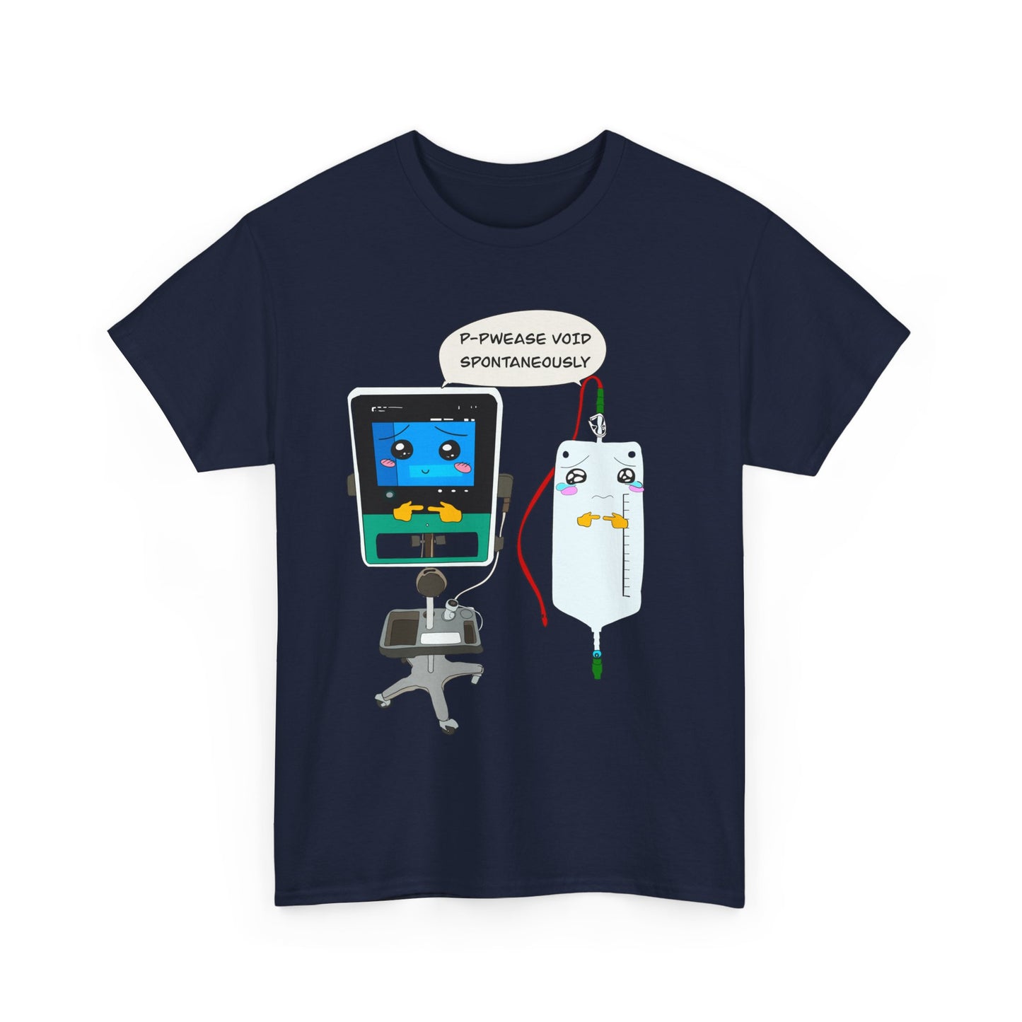 BLADDER SCAN AND STRAIGHT CATH SHIRT