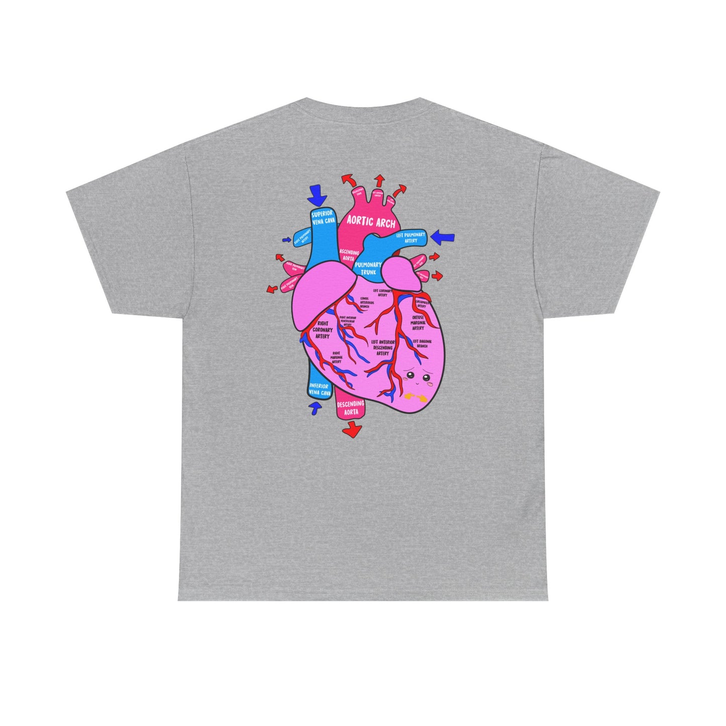 HEART VESSELS SHIRT