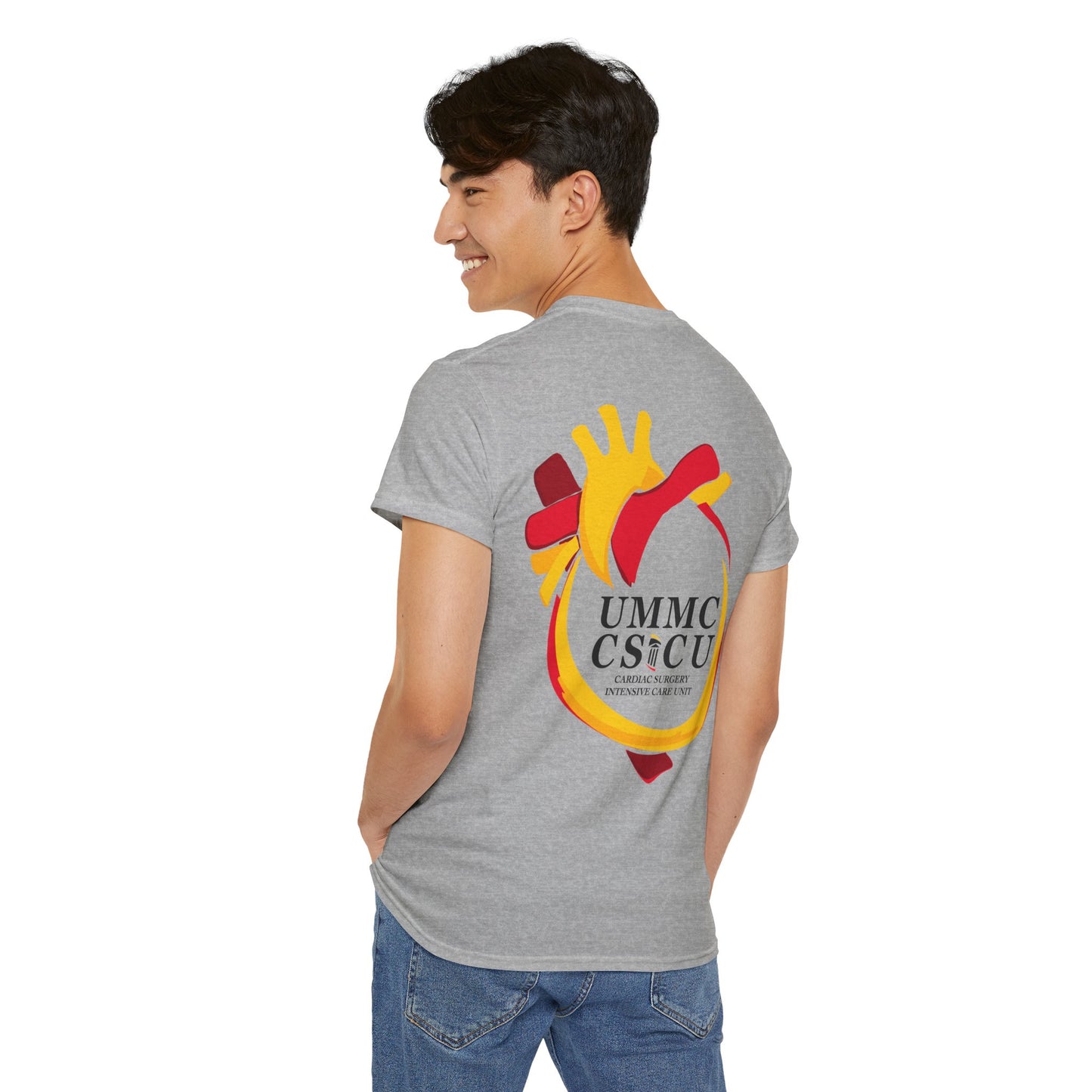CSICU PLAIN HEART SHIRT