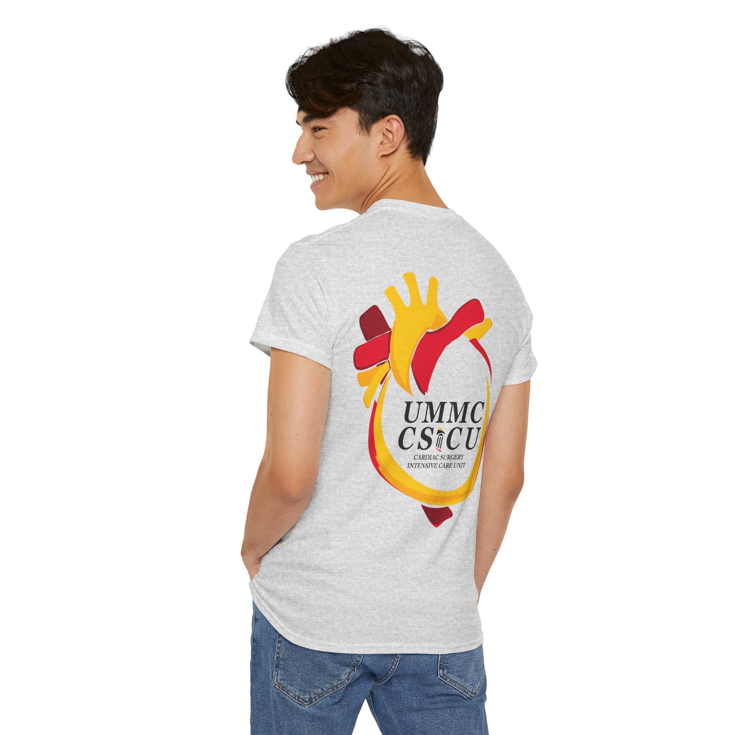 CSICU PLAIN HEART SHIRT